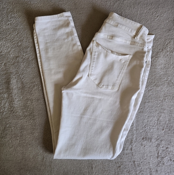 DL1961 Nina High Rise Instasculpt Skinny Ivory size 30 - Picture 2 of 15